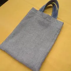 ストライプエコバッグ 内ポケット付き-26