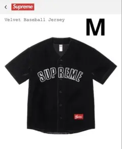 XL 即日発送 Velvet Baseball Jersey Black Supreme Velvet Baseball Jersey BLACK｜Yahoo!フリマ（旧PayPay