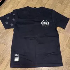 AVIREX ブラック Tシャツ Lサイズ