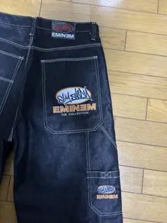 EMINEM バギーデニム 超極太 B系 sk8 y2k HIPHOP