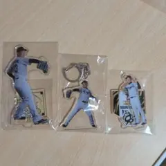 阪神タイガース 岩崎優アクリルスタンド3点セット RAFFLE90周年アクスタ