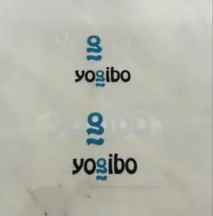 yogibo ロゴステッカー 2枚セット