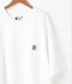 カーハートビッグシルエットTシャツ ポケット WORKWEAR CARHARTT