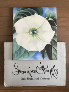 洋書】ジョージア・オキーフ 花の画集『One Hundred Flowers』