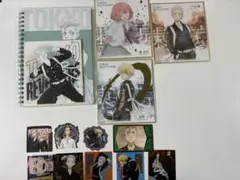 東京リベンジャーズ 色紙 リングノート シール カード
