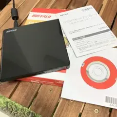 バッファロー ポータブル 外付け DVD CDドライブ DVSM-PLV8U2