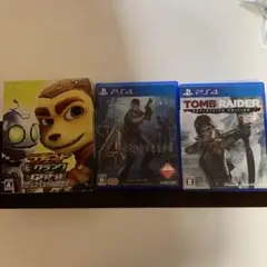PS4 ゲームソフト 3本セット