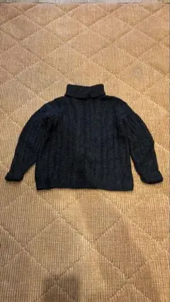 極厚上質ガンジーセーター Guernsey Woollens タートルネック