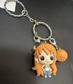 ナミ フィギュアキーホルダー オレンジ付き