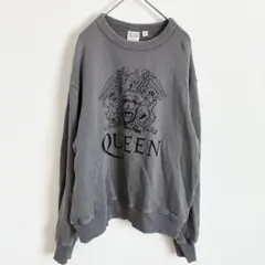 GU ジーユー　QUEEN スウェット　プルオーバー　プリント　コラボ