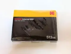 【箱痛み】KODAK X130PRO 512GB SSD 2.5インチ SSD
