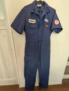 Dickies 半袖つなぎ オールインワン レディキロワット ワッペン付き