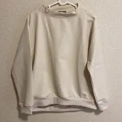 FieldCore ベージュ ハイネックスウェット