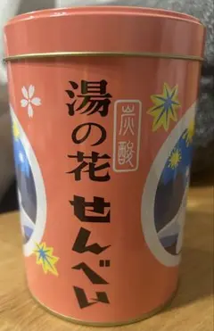 ムーミン　空巻　湯の花せんべい　80周年記念缶(