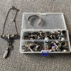 シルバー 925 950 アクセサリー リング バックル まとめ
