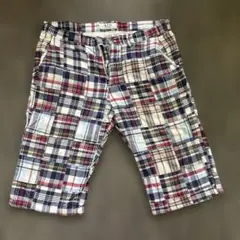 IKKAチェック柄 ショートパンツ Lサイズ