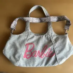 Barbie トートバッグ グレー