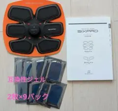 週末限定値下げ【美品】正規品　MTG SIXPAD Abs Fitジェル18枚付