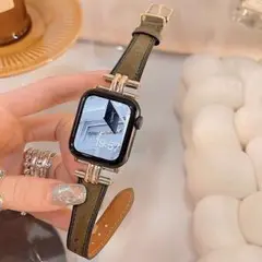 Apple Watch アップルウォッチ 本革ベルト バンド レディース