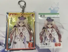 9-nine- アクリルキーホルダー　クリアカード　九條 都　蛇窪神社