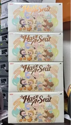 THE MONSTERS Have a Seat ぬいぐるみ シリーズ 4BOX