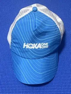 USA限定 HOKA ONE ONE Cap キャップ 青