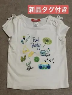 110-120㎝*GYMBOREE プールパーティートップスTシャツ 6Y*新品