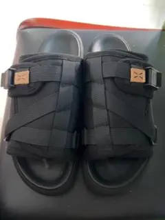 【未使用】visvim クリスト サンダル Mサイズ ブラック visvim CHRISTO 2-TONE ブラック クリスト サンダル - メルカリ