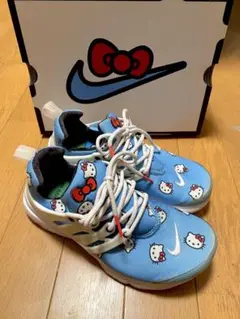 22cm キティちゃん×ナイキ コラボ靴 エアプレスト