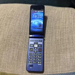 【美品】かんたんケータイライト　KYF43 ブルー/京セラ