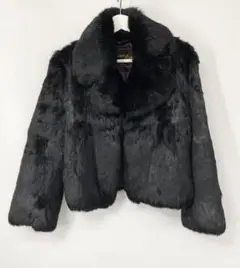 Bronze fur 本革 毛皮 ジャケット ショート コート 11号