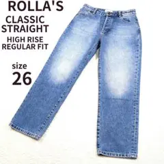 ROLLA'S CLASSIC STRAIGHT ハイライズ レギュラーフィット
