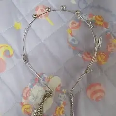 キラキラ　蝶々　カチューシャ