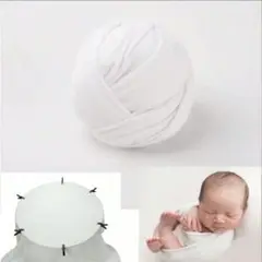 ニューボーンフォト用ホワイト背景