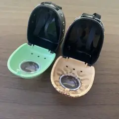 ミントグリーン ペットキャリーリュック　ミニチュア　ガチャガチャ