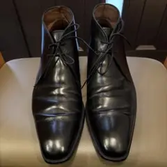 Giancani 黒 チャッカブーツ