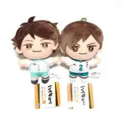 ハイキュー 及川徹 二口堅治 みにコレ ぬいぐるみ マスコット セット
