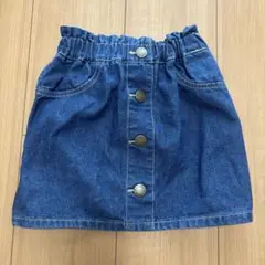 デニムスカート　M