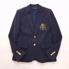 RALPH LAUREN 紺ブレ エンブレム 金ボタン ジャケット