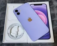 【本日限定価格】iPhone 12 128GB Purple　バッテリー100%