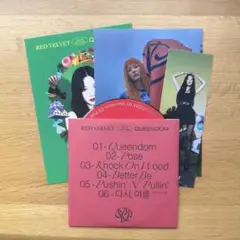 Red Velvet Queendom アルバム CD ポストカード