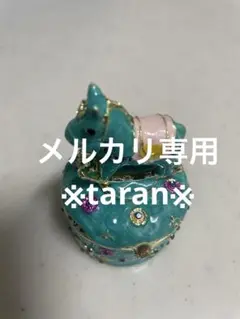 レトロな小さなジュエリーボックス HORSE