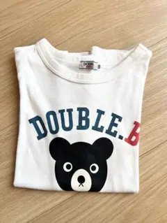 ミキハウス　DOUBLE.B 半袖Tシャツ　120cm