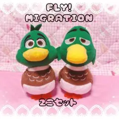 FLY！　フライ！　マスコット　２体まとめ売り　ダックス マック ぬいぐるみ