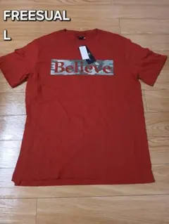FREESUAL Tシャツ L 赤