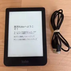 Kobo N249-KJ-BK-S-EP電子書籍リーダー 本体