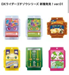 DXライダーゴチゾウシリーズ 新種発見ver.01 通常セット