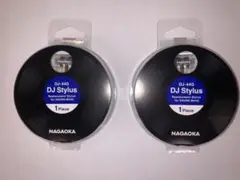 NAGAOKA DJ-44G 交換用スタイラス 2個セット