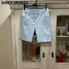 DAILY SPORTS デイリースポーツ ショートパンツ L ライトブルー