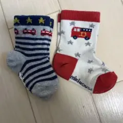 ミキハウス　靴下 2足セット　15〜17cm